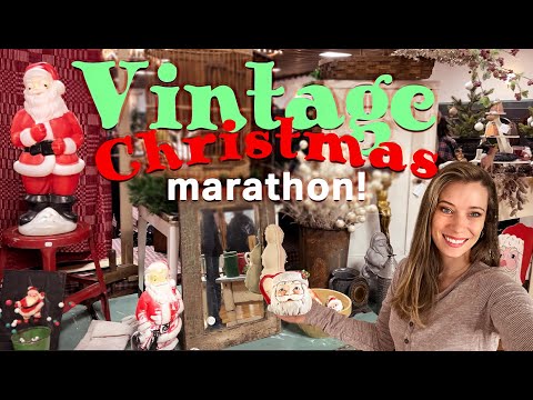 🎄Ultimate Antique & Vintage Christmas Decorations Shopping Marathon: Best Vintage Christmas Ideas!