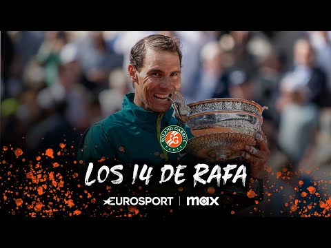 'NADAL, REY DE PARÍS' - LOS 14 TÍTULOS DE RAFA EN ROLAND-GARROS
