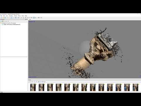 Photogrammetry demo in Agisoft Metashape