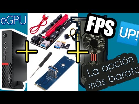 Installing an external graphics card with a cheap RISER | Lenovo M710q mini PC | Explained