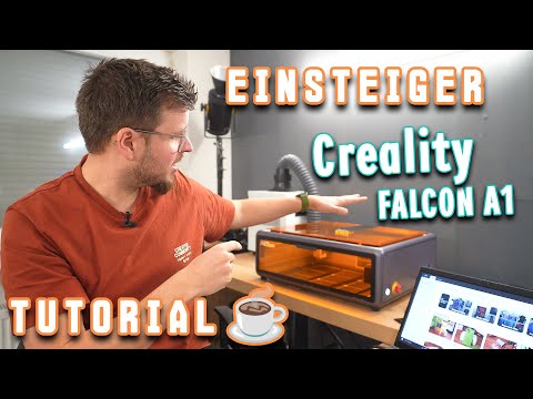 🏆Best Beginner Laser ⭐ Starter Tutorial 🏆 Creality Falcon A1