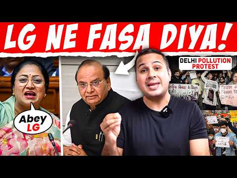 Delhi Pollution Protest & Bihar Election Chori