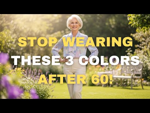 Stop wearing these 3 colors and styles after 60 they instantly age you 