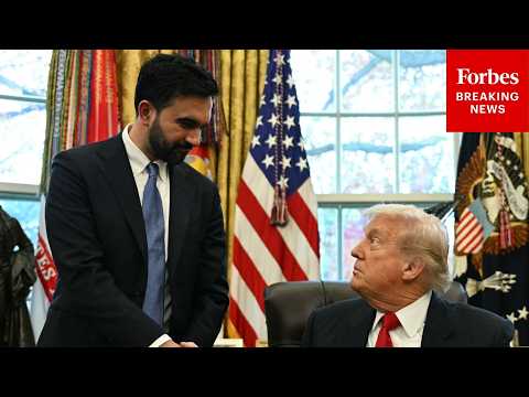 JUST IN: New York City Mayor Zohran Mamdani Grilled By Reporters About Meeting With Trump In DC