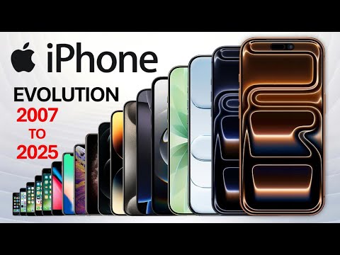 Evolution of iPhone 🔥 2007-2025