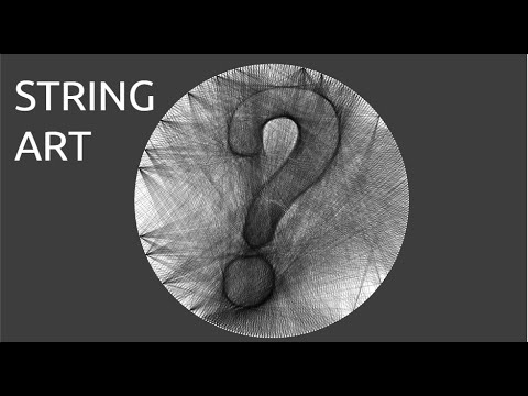 The Mathematics of String Art