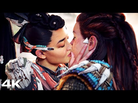 ALOY And SEYKA Full Romance Story - Horizon Forbidden West Burning Shores 4K 60FPS UHD
