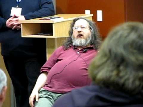 Richard Stallman explains iBads and Cell Phones