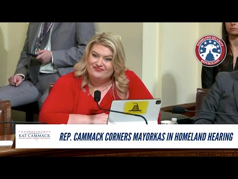 Rep. Cammack Corners Mayorkas in Homeland Hearing
