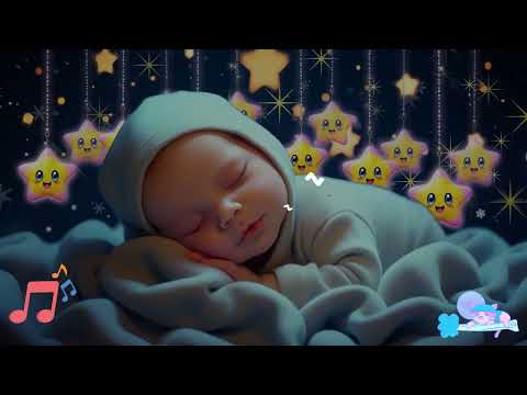 Mozart & Brahms Lullaby 🎶 Sleep Instantly 😴 Baby Music ✨ Fast Insomnia Relief for Peaceful Nights