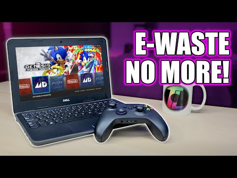 This mini laptop was headed for the bin… Until I did THIS!