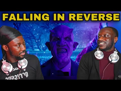 His First Time Watching Falling In Reverse - "Watch The World Burn"