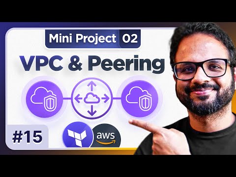 15/30 -  AWS VPC Peering Using Terraform - Mini project