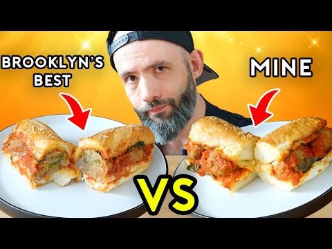 Can I Beat Brooklyn's Best Meatball Sub? (Blind Taste Test)