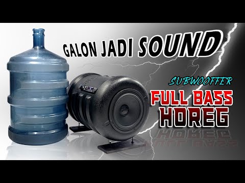 CHANGING GALLONS INTO FULL BASS SOUND