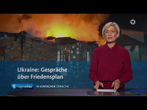 tagesschau in Einfacher Sprache 19:00 Uhr, 24.11.2025