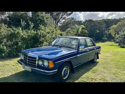 We take a BEAUTIFUL W123 300D for a drive.