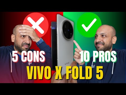 Vivo X Fold 5 : 10 Things I LOVE vs 5 Things I HATE!