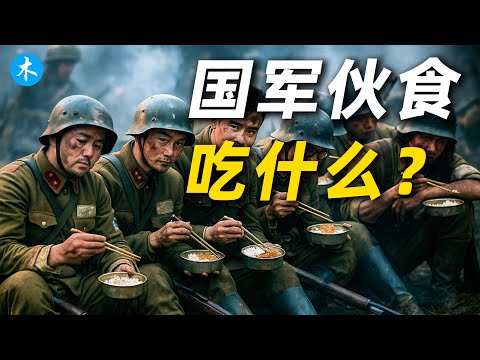 国军伙食揭秘：抗战时期国民党士兵吃什么？| 三木説