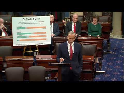 Senate votes on funding bill as shutdown looms