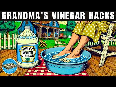 Grandma's 42 Vinegar Hacks that will BLOW YOUR MIND & MAKE LIFE EASIER!!!