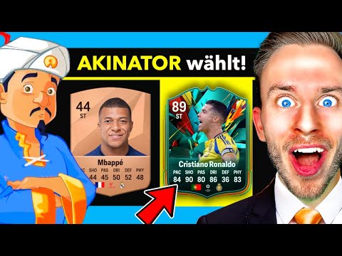 Akinator errät unser FUT-Draft! 😂⚽️