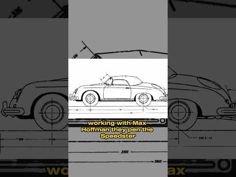 This car was the father of the Porsche Speedster. #Porsche