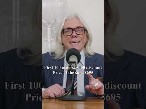 A Super 150s Made-to-Measure Suit for an Amazing Price!  #suit#men #menstyle #sartorial  #menswear