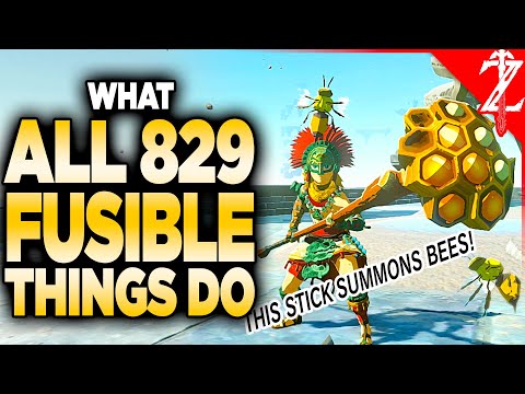 What ALL 829 Fusible Objects Do in Tears of the Kingdom