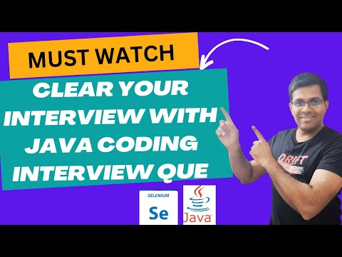 LAND Your Automation Job with This EASY Java Coding Challenge!#java #interview #automation