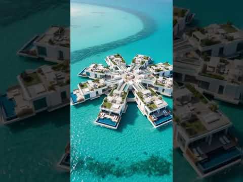 “Inside Dubai’s Floating Villa — The Bedroom Under the Sea! 🌊”🤔