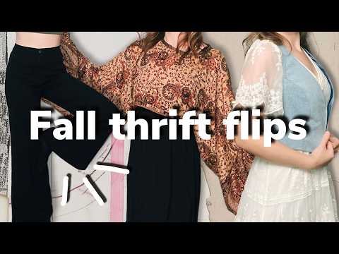 Thrift-flips for my fall/winter wardrobe 🍁