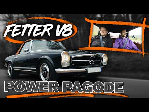 Der PERFEKTE Oldtimer? V8 Power im klassischen SL! Philipp auf Probefahrt mit der Mechatronik Pagode