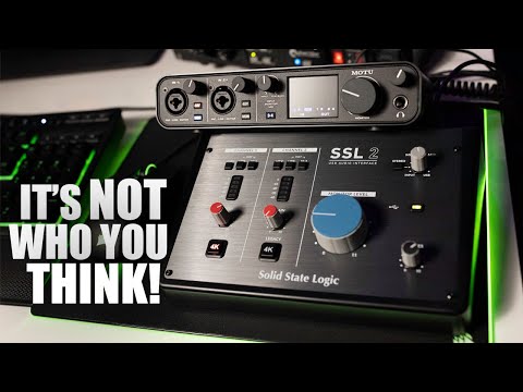 MOTU M4 vs Solid State Logic SSL2