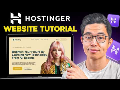 Hostinger AI Website Builder Tutorial - Build a Website in 30 Minutes