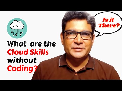 What are Cloud Skills that don't need coding?