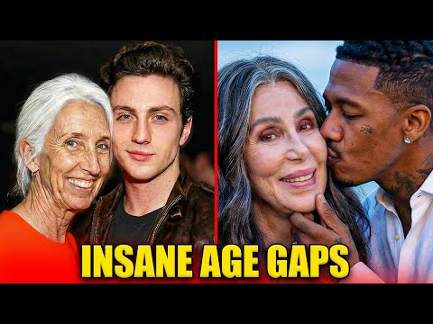 15 Famous Men Who Married MUCH Older Women (Insane Age Gaps)