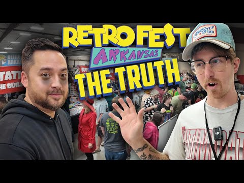 The TRUTH About Retro Rick's Con! (RetroFest Arkansas)