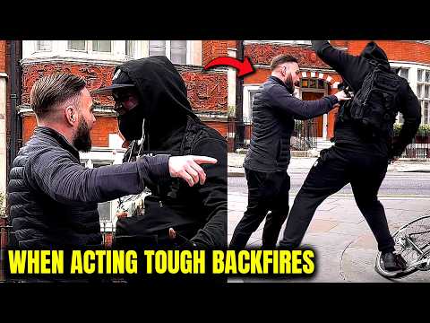 Wanabe ROADMAN Gets HUMBLED When Confonted