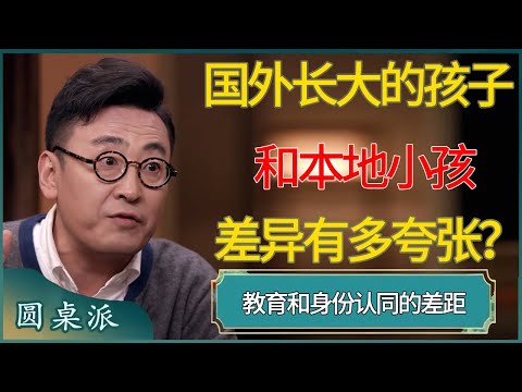 揭秘在国外长大的孩子，和本地小孩的差异有多夸张？教育和身份认同的差距，让人唏嘘！ #窦文涛 #梁文道 #马未都 #周轶君 #马家辉 #许子东 #圆桌派  #圆桌派第八季