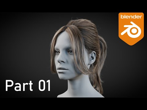 Blender hair full walkthrough - 01 - Mesh preparation and guide curves