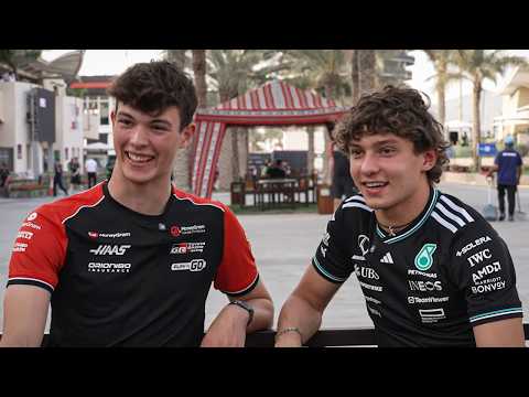 Rookies Kimi Antonelli & Oliver Bearman talk friendship, journey to F1, school & more! | ESPN F1