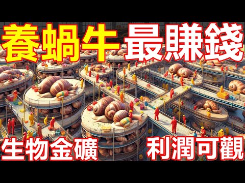 The entire process of snail farming! Surprising! Snail slime is actually high-end cosmetics