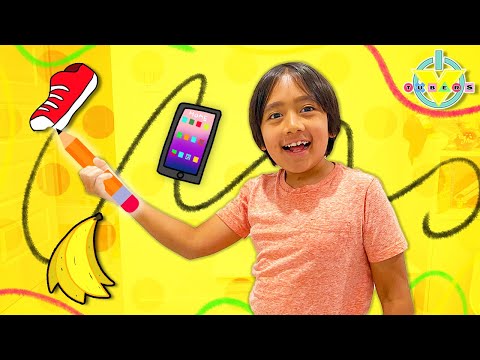 Draw Story Game with Ryan and Mom!!