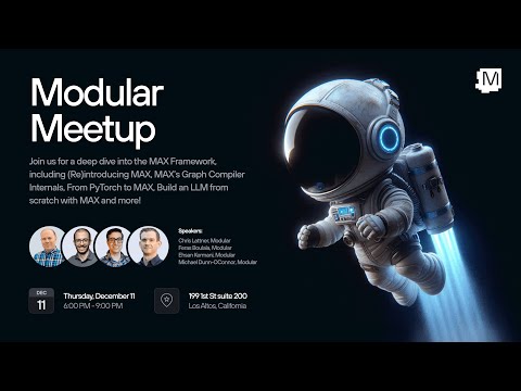 Modular Meetup: Inside the MAX Framework