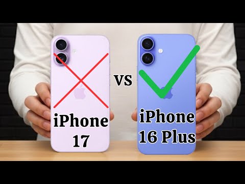 iPhone 17 vs iPhone 16 Plus. 
