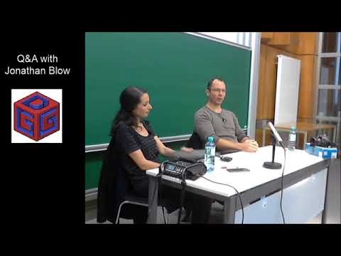 Jonathan Blow Q&A Session Nov2017