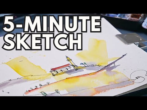 The SECRET urban sketching formula nobody told you -