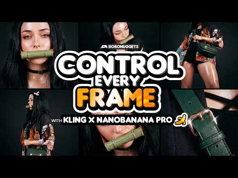 Ultra-Precise Camera Movements with Nanobanana PRO & Kling, here's how (AI Contact Sheet Automation)