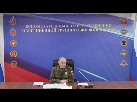 Visit to the command post of the Joint Group of Forces